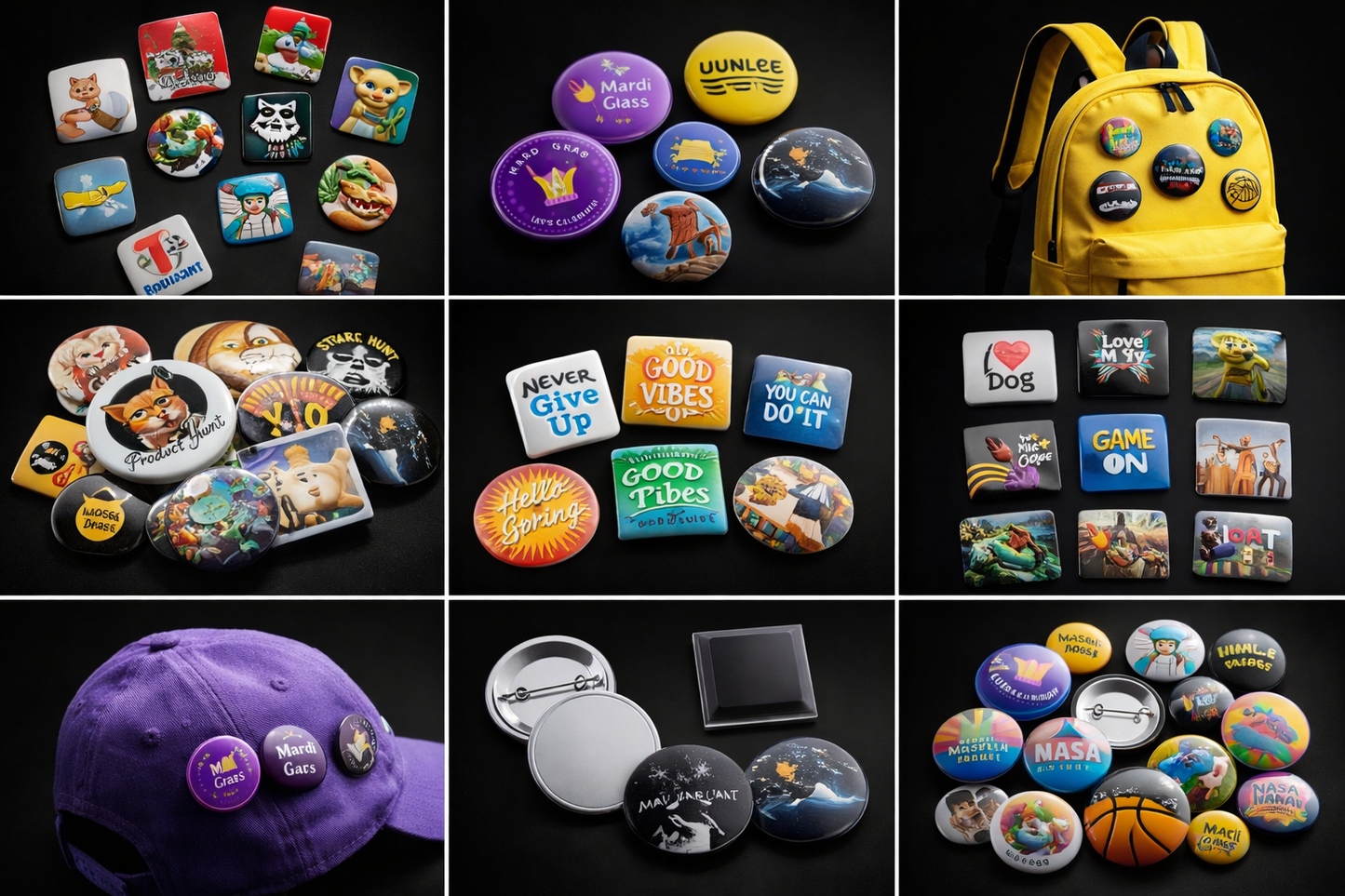 Fridge Magnets and Badges